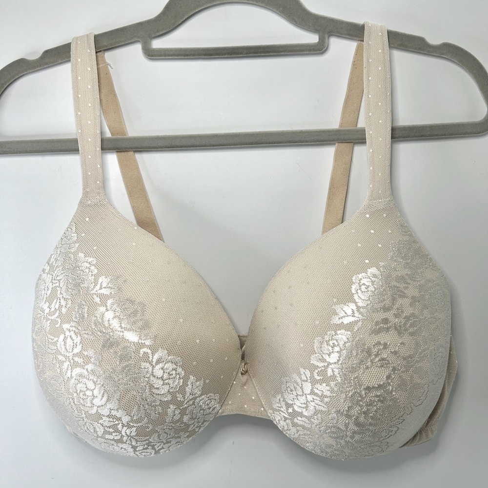 Soma Stunning Support No Show Minimizer Neutral Cream Bra 36DDD